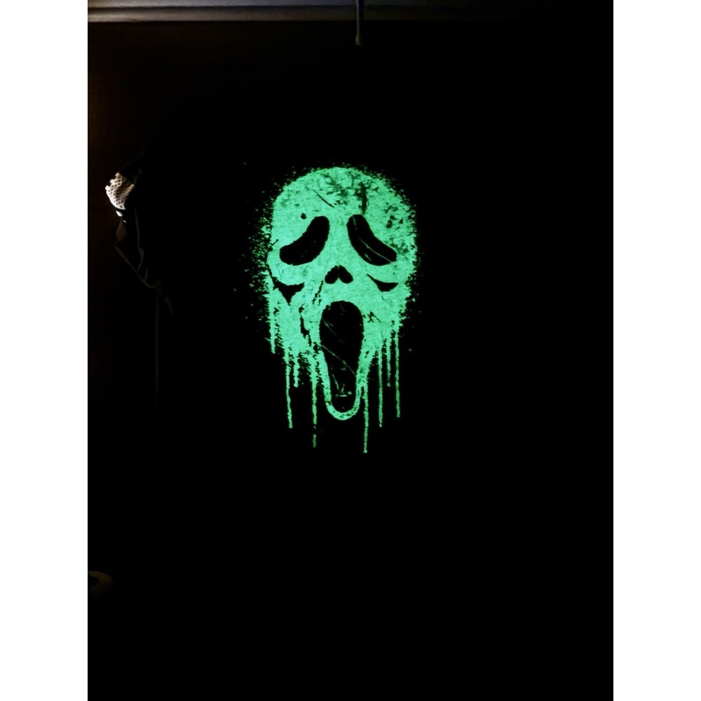 Relentless‎ Defender Ghostface Glow-in-the-Dark Shirt XL Scream Horror